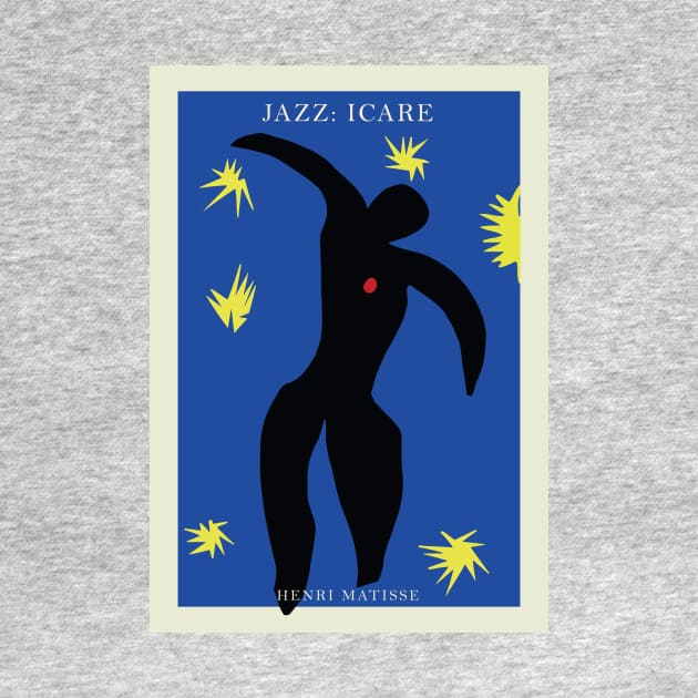 Henri Matisse - Jazz Series: Icarus #35 by GoodMoreInc